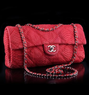 Photo of Chanel Bag Red Python