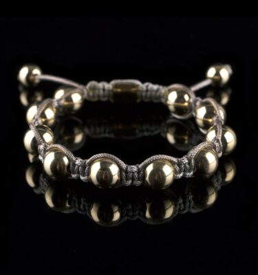 Photo of gold bead bracelet